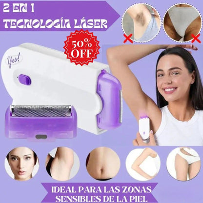 DEPILMAX - DEPILADORA LÁSER *SIN INDOLOR*- 50% OFF SÓLO HOY